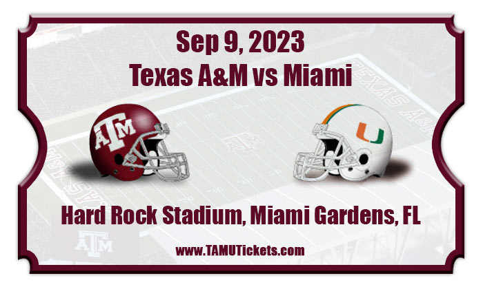 2023 Texas Am Vs Miami