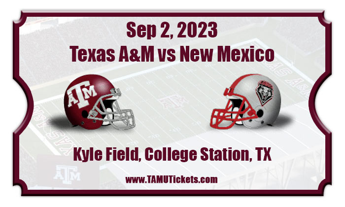 2023 Texas Am Vs New Mexico